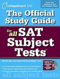 Image of THE OFFICIAL STUDY GUIDE FOR ALL SAT SUBJECT TESTS
