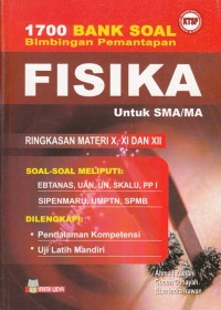 Image of 1700 BANK SOAL BIMBINGAN PEMANTAPAN FISIKA UNTUK SMA/MA