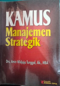 Image of KAMUS MANAJEMEN STRATEGIK
