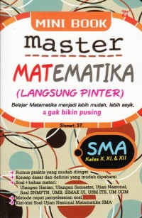 Image of MINI BOOK MASTER MATEMATIKA SMA KELAS X, XI, & XII