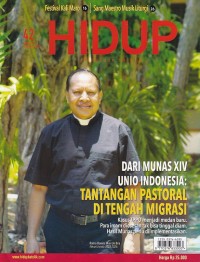 Image of HIDUP 42/15 Oktober 2023: DARI MUNASXIV UNIO INDONESIA: TANTANGAN PASTORAL DI TENGAH MIGRASI