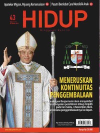Image of HIDUP 43/22 Oktober 2023: MENERUSKAN KONTINUITAS PENGGEMBALAAN