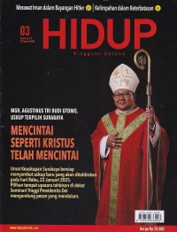 Image of HIDUP 3/19 Januari 2025: MENCINTAI SEPERTI KRISTUS TELAH MENCINTAI