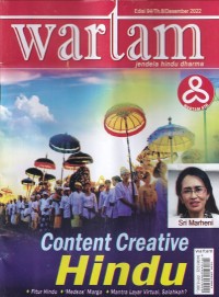 Image of wartam: jendela hindu dharma Edisi 94/Th.8/ Desember 2023