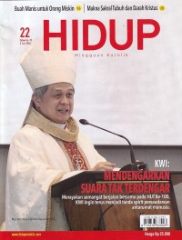 Image of HIDUP 22/2 Juni 2024: MENDENGARKAN SUARA TAK TERDENGAR