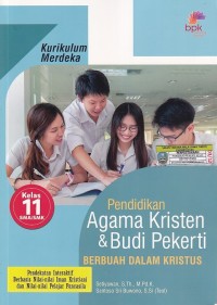 Image of Pendidikan Agama Kristen dan Budi Pekerti SMA/SMK Kelas XI