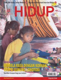Image of HIDUP 48/1 Desember 2024: BERBELA RASA DENGAN KORBAN ERUPSI GUNUNG LEWOTOBI