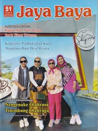 Image of Jaya Baya 51 Minggu II Agustus 2023: Nengenake Olahrasa Tinimbang Olahraga