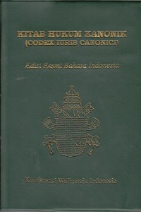 Image of KITAB HUKUM KANONIK = CODEX IURIS CANONIC