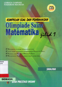 Image of Kumpulan Soal dan Pembahasan Olimpiade Sains Matematika Jilid 1