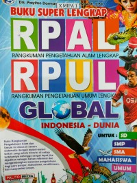 Image of BUKU SUPER LENGKAP RPALac-RPUL GLOBAL INDONESIA - DUNIA