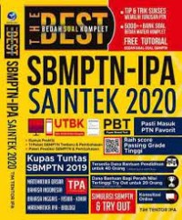 Image of THE BEST BEDAH SOAL KOMPLET: SBMPTN - IPA SAINTEK 2020