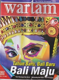 Image of Wartam: Jendela Hindu Dharma Edisi 119/Th.10/ Januari 2025: Tahun Baru, Bali Baru Bali Maju