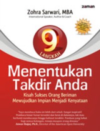 Image of 9 LANGKAH MENENTUKAN TAKDIR ANDA: KISAH SUKSES ORANG BERIMAN MEWUJUDKAN IMPIAN MENJADI KENYATAAN