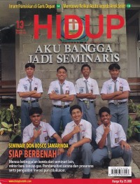 Image of HIDUP 13/30 Maret 2025: AKU BANGGA JADI SEMINARIS