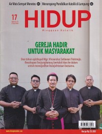 Image of HIDUP 17/27 April 2025: GEREJA HADIR UNTUK MASYARAKAT