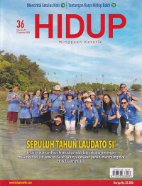 Image of HIDUP 36/7 September 2025: SEPULUH TAHUN LAUDATO SI