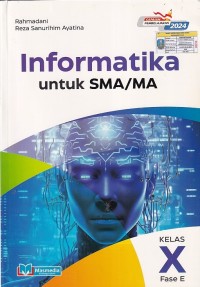 Image of INFORMATIKA untuk SMA/MA KELAS X