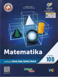 Image of Matematika Kelas 10 B untuk SMA/MA/SMK/MAK: Buku Asesmen