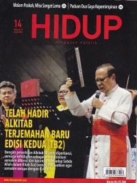 Image of HIDUP 14/2 April 2023: TELAH HADIR ALKITAB TERJEMAHAN BARU EDISI KEDUA (TB2)