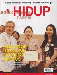 Image of HIDUP 06/5 Februari 2023: KRONIK PANDEMI-INSPIRASI IMAN BAGI GENERASI MENDATANG