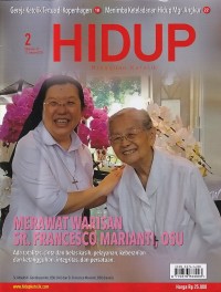 Image of HIDUP 2/12 Januari 2025: MERAWAT WARISAN SR.FRANCESCO MARIANTI, OSU