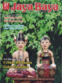 Image of Jaya Baya 27 Minggu I Maret 2023: Mula Bukane Lara Blonyo Critane Hardasara Golek Pasuguhan