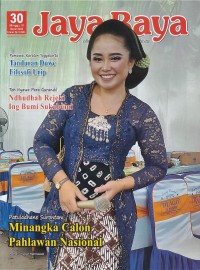Image of Jaya Baya 30 Minggu IV Maret 2023: Patuladhane Minangka Calon Pahlawan Nasional