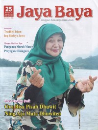 Image of Jaya Baya 25 Minggu III Februari 2025: Ora Bisa Pisah Dhuwit Ning Aja Mata Dhuwiten