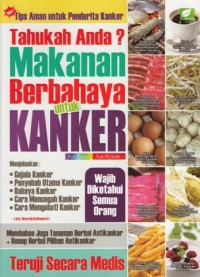 Image of TAHUKAH ANDA? MAKANAN BERBAHAYA UNTUK KANKER