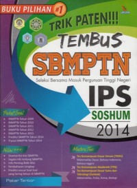 Image of TRIK PATEN!!! TEMBUS SBMPTN IPS SOSHUM 2014