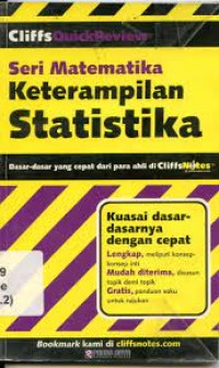Image of STATISTIKA: DASAR - DASAR YANG CEPAT DARI PARA AHLI CLIFFSNOTES