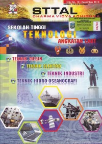 Image of DHARMA VIDYA ADHIGUNA Edisi ke-10 Tahun 2010: TEKNIK MESIN