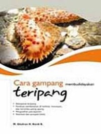 Image of CARA GAMPANG MEMBUDIDAYAKAN TERIPANG