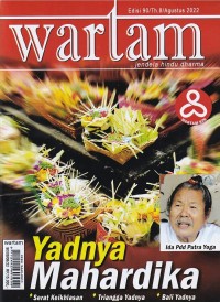 Image of wartam: jendela hindu dharma Edisi 90/Th.8/ Agustus 2022